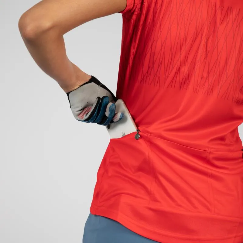 Dres Endura Hummvee Ray E6206 - dámské, krátký, šafránová - 5