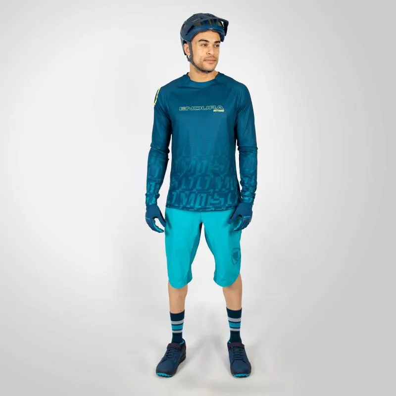 Kraťasy Endura MT500 Spray II E8101 - pánské, volné, bez vložky, atlantik - 3