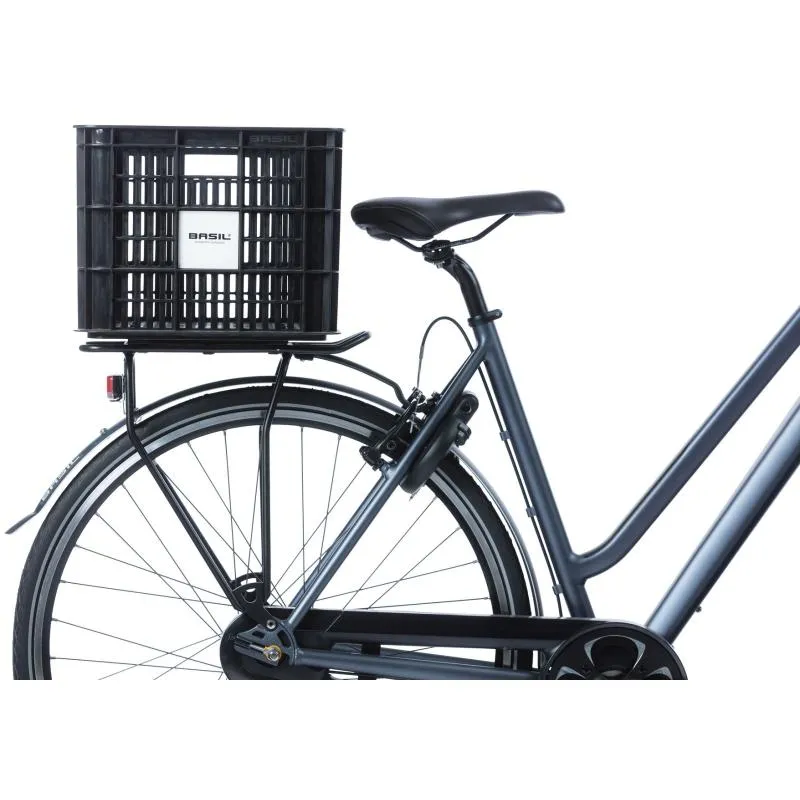 Přepravka Basil Bicycle Crate Large 40 l - na nosič jízdního kola, černá - 3