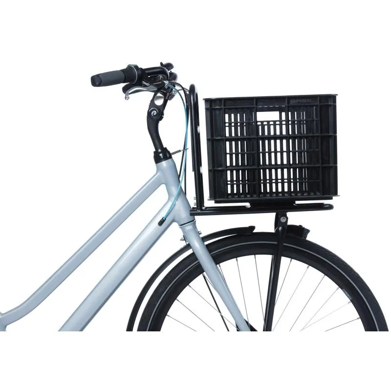 Přepravka Basil Bicycle Crate Large 40 l - na nosič jízdního kola, černá - 5