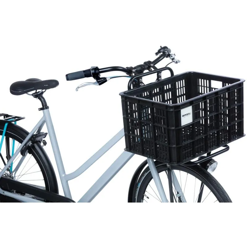 Přepravka Basil Bicycle Crate Large 40 l - na nosič jízdního kola, černá - 4