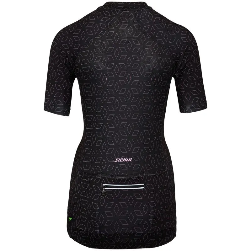 Dres Silvini Catirina WD1621 - dámské, krátký, černá-rumělková - 6