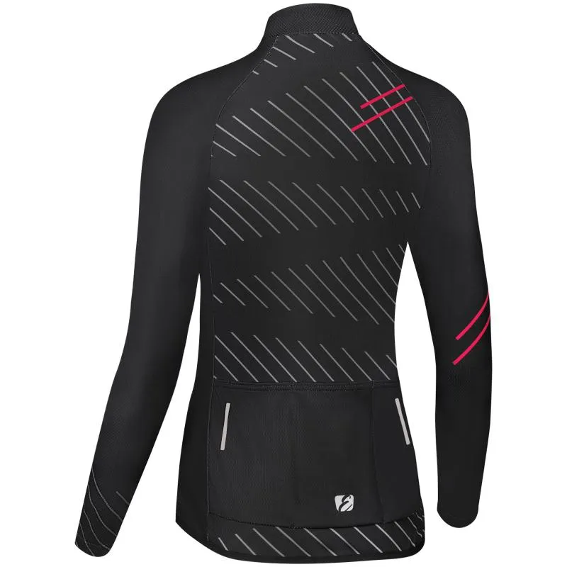 Dres Etape Gaia 2.0 - dámské, dlouhý, černá-růžová - 6