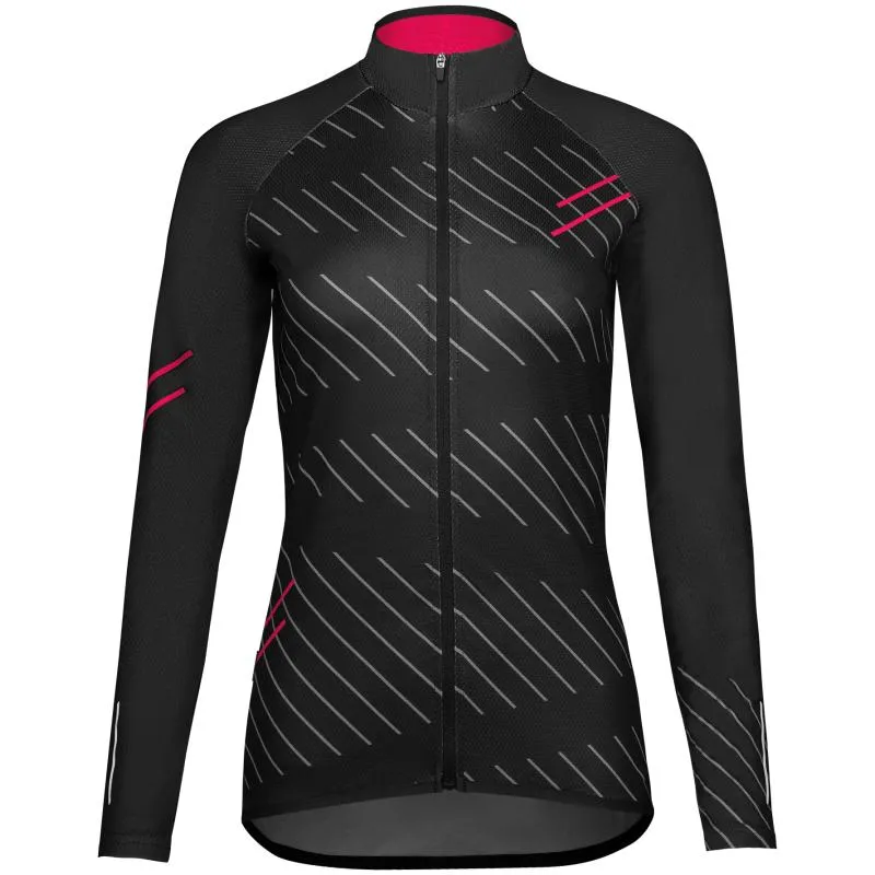 Dres Etape Gaia 2.0 - dámské, dlouhý, černá-růžová - 5