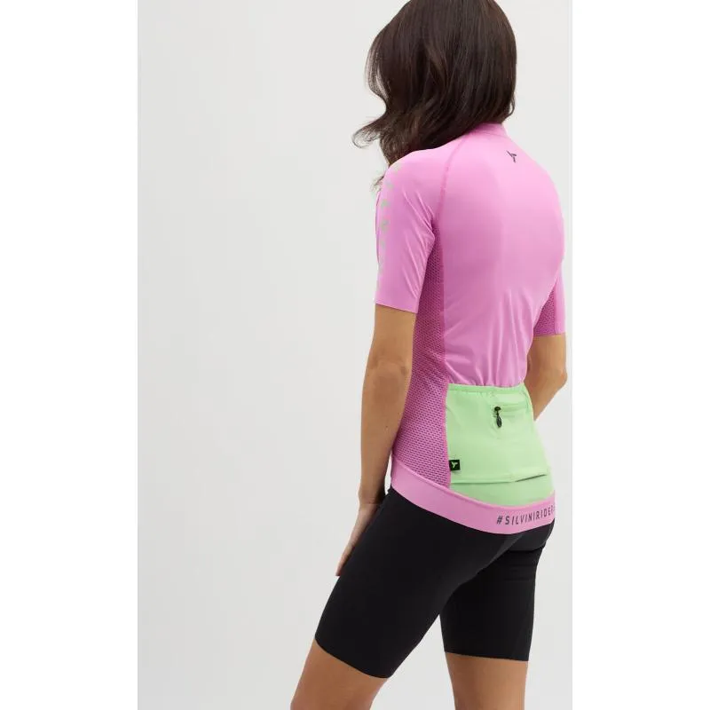 Dres Silvini Mazzana WD2428 - dámské, krátký, rumělková-zelená - 6