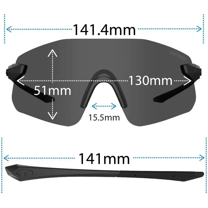 Brýle Tifosi Vogel SL - matte black (smoke red) - 7