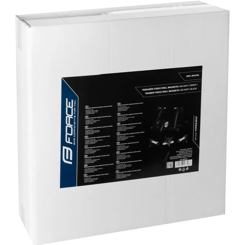 Trenažér Force Drill Magnetic 400 Watt Fe - černá (26-29) - 8
