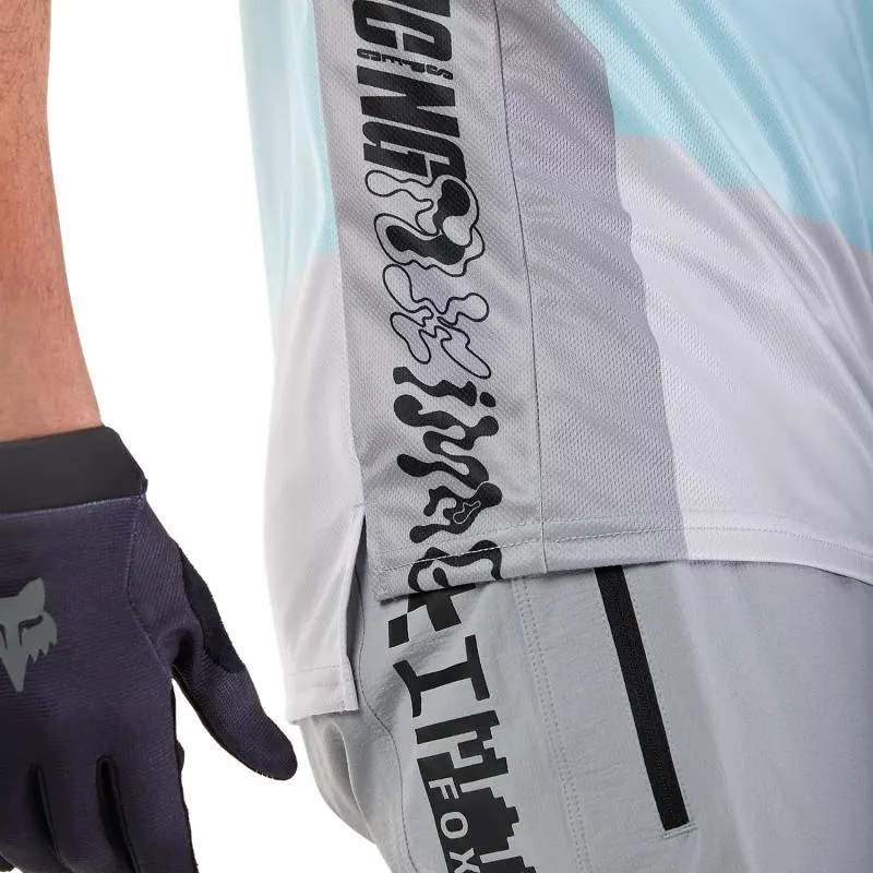 Dres Fox Ranger Fox Grid - pánské, krátký, ocelově šedá - 3