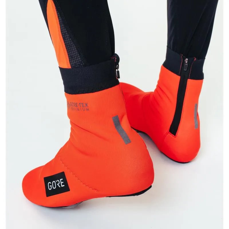 Návleky Gore Shield Thermo Overshoes - na tretry, žlutá neon-černá - 8