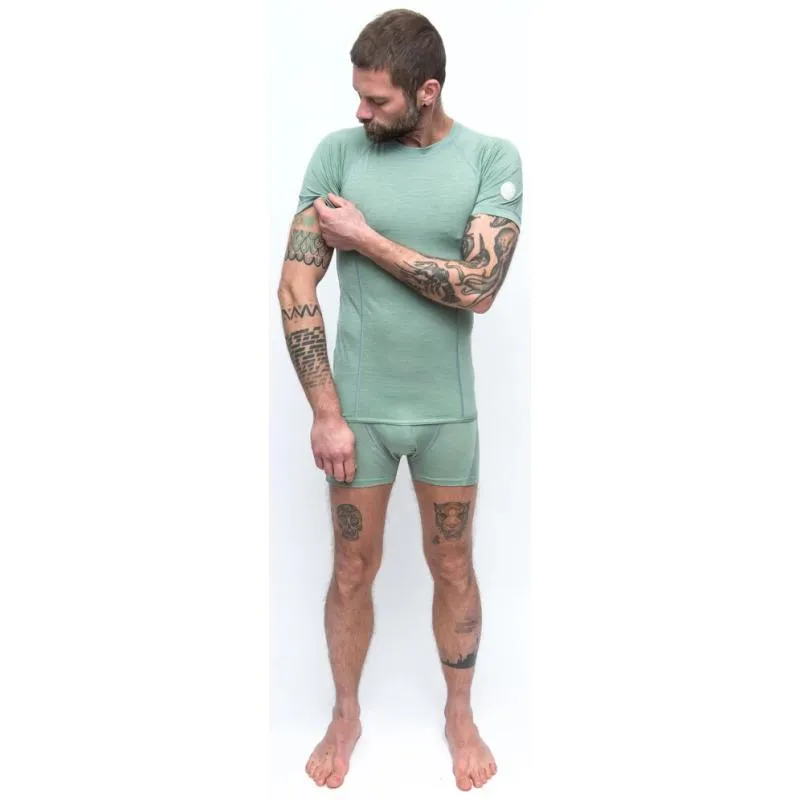 Triko Sensor Merino Air - pánské, krátký, basil green - 6