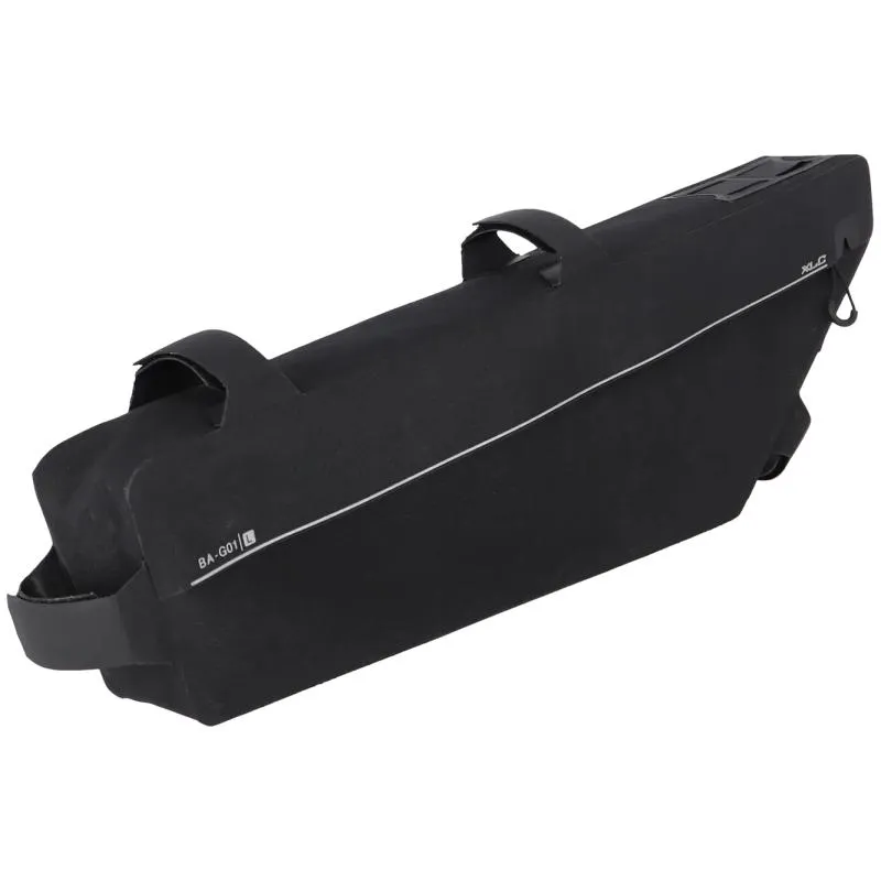 Brašna XLC BA-G01 L - rámová na kolo, voděodolná, černá - 4