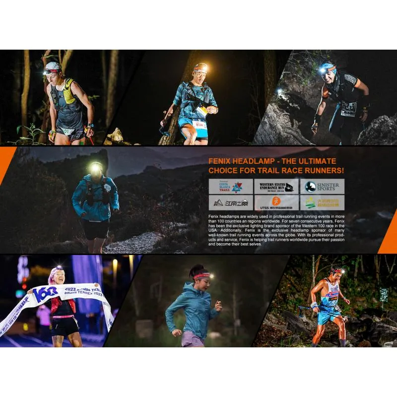 Čelovka Fenix HM62-T - 1200 lm, součástí Li-ion akumulátor 18650 18650 mAh, magma - 7