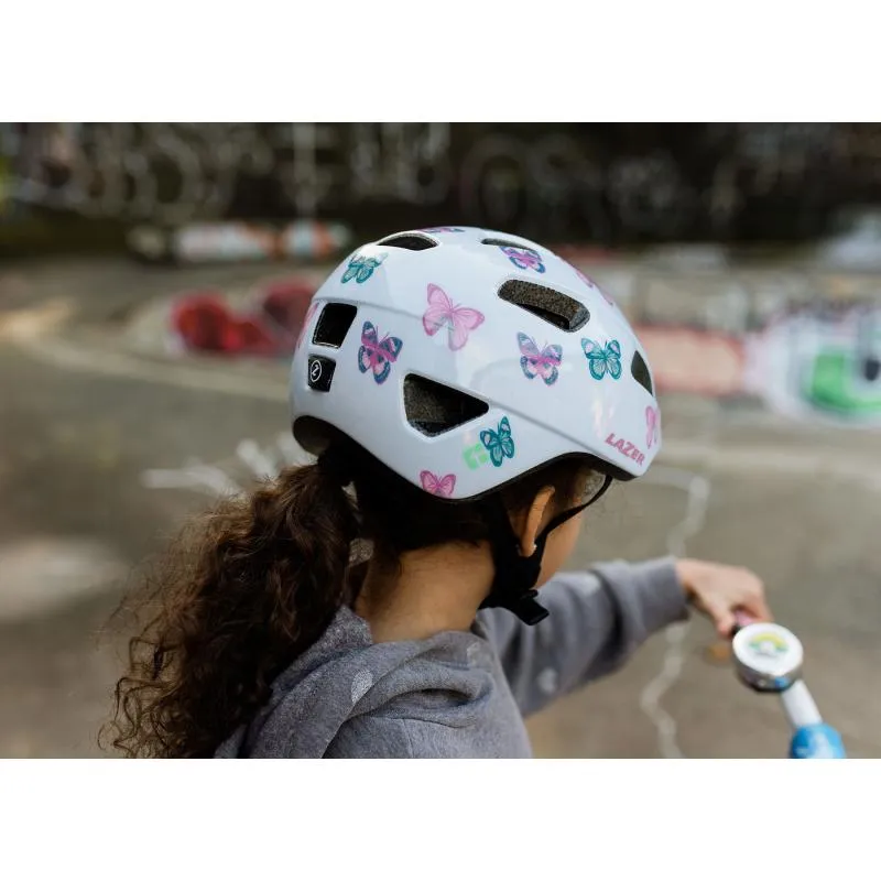 Přilba Lazer Nutz Kineticore 2.0 - velikost 50-56 cm, motiv motýlci - 11