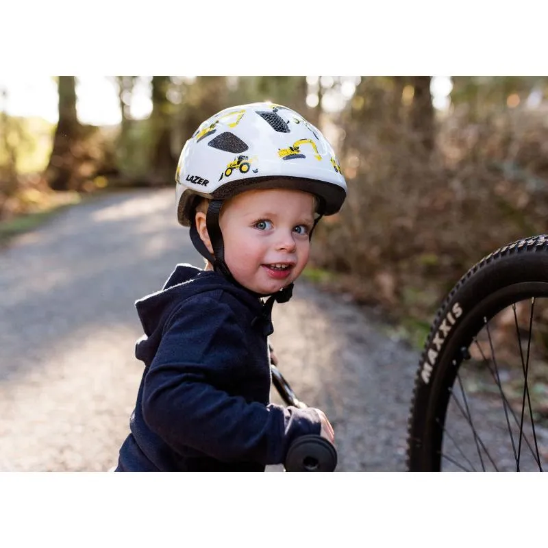 Přilba Lazer Pnut Kineticore 2.0 - velikost 46-52 cm, dětské, pastelová žlutá - 10