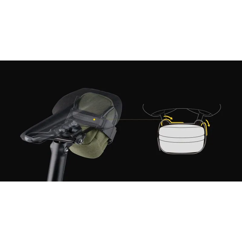 Brašna Topeak Elementa SeatBag Slim XS - pod sedlo, černá - 5