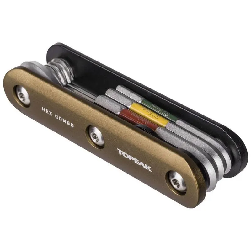 Multiklíč Topeak Hex Combo - cestovní nářadí na kolo - 3