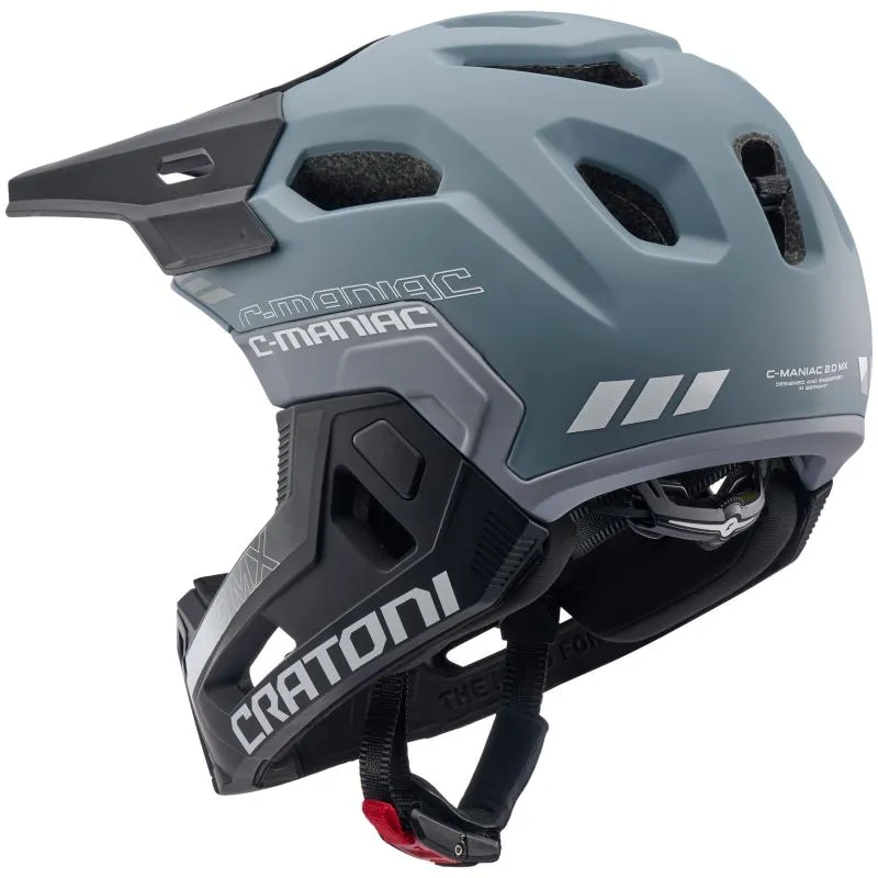 Přilba Cratoni C-Maniac 2.0 MX - integrální, šedá mat - 4