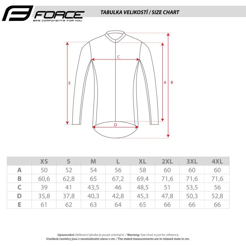Dres Force Endless - pánské, dlouhý, modrá-černá - 8