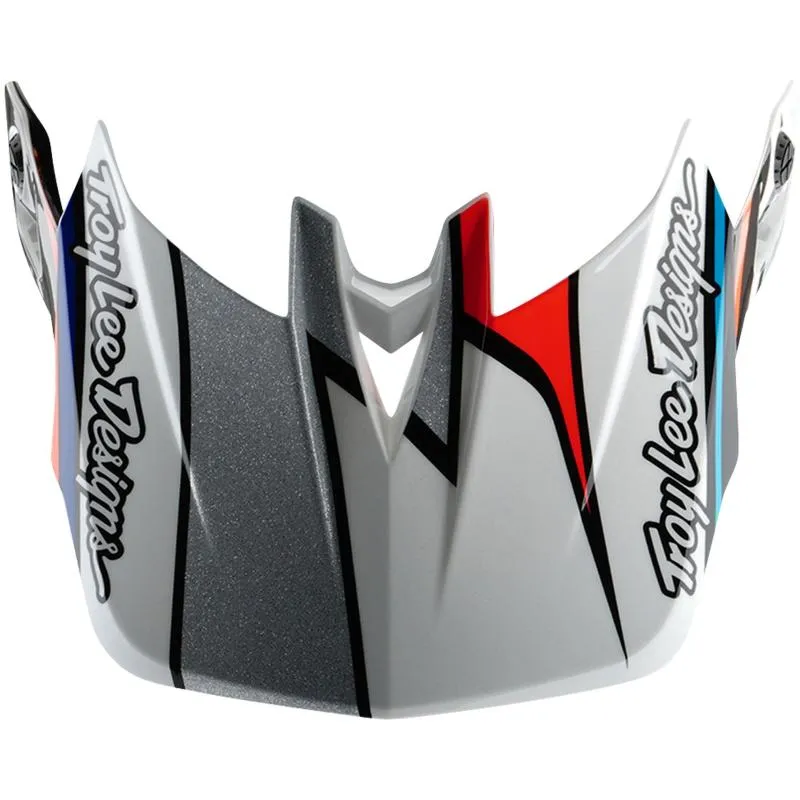 Přilba Troy Lee Designs D4 Composite Mips - integrální, frames white-silver - 9