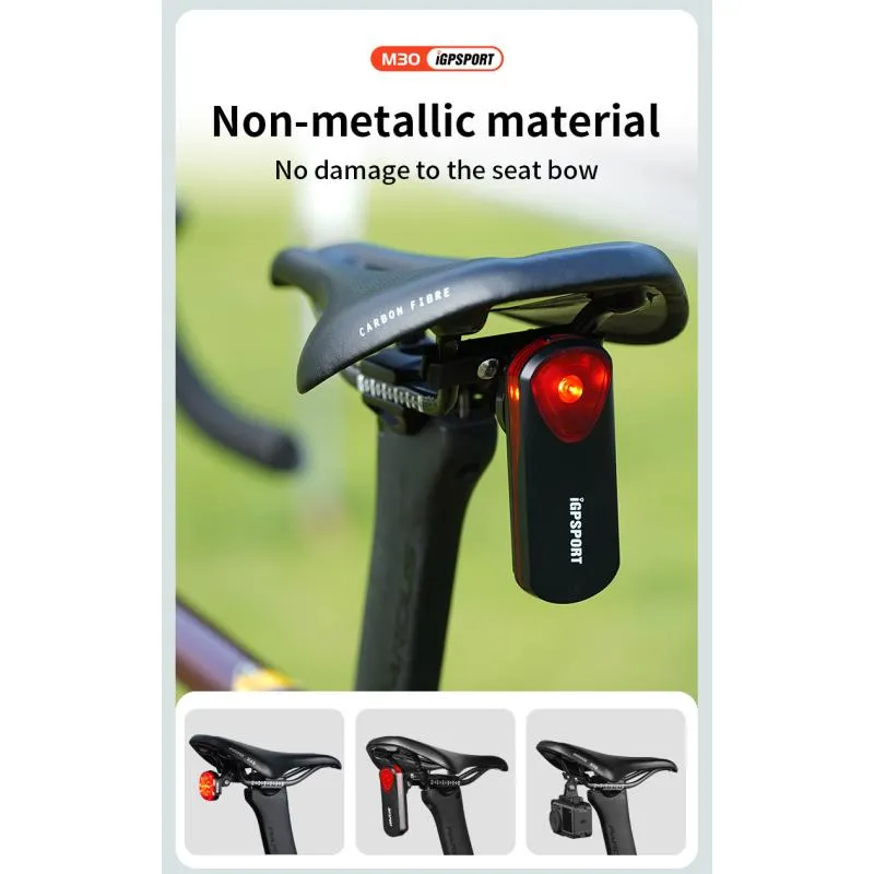 Držák iGPSport M30 - pod sedlo, pro světla SR30 / TL30 - 3