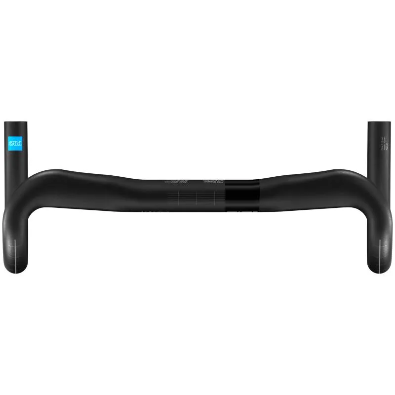 Řídítka PRO PLT Ergo AL - silniční, 420/31,8 mm, černá - 6