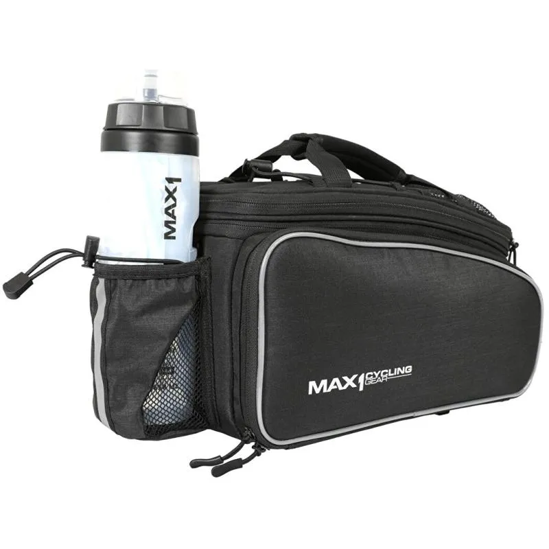 Brašna Max1 RackBag XL MIK - zadní na nosič, černá - 8