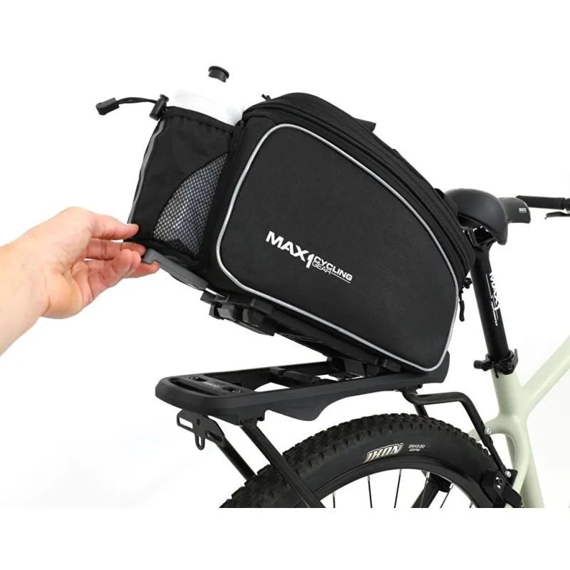 Brašna Max1 RackBag XL MIK - zadní na nosič, černá - 13