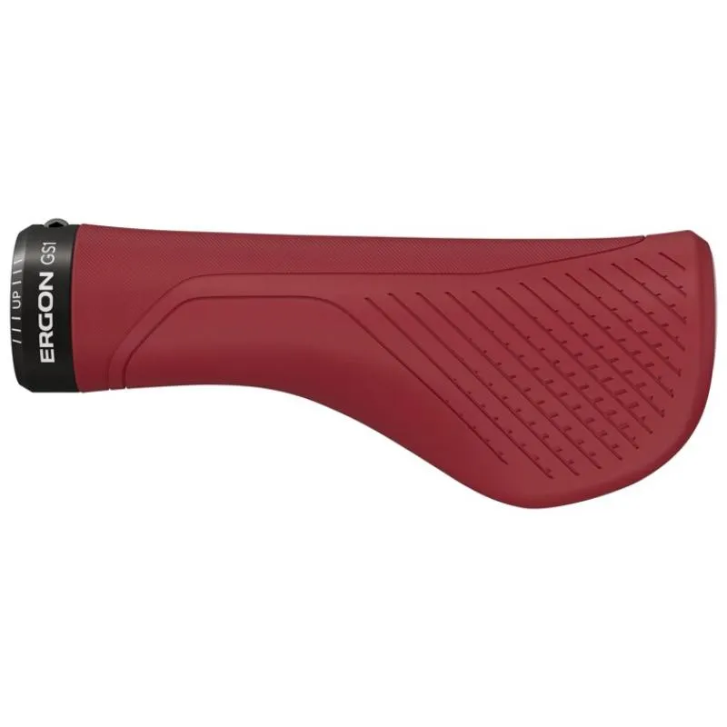 Gripy Ergon GS1 Evo - velikost L, chilli red - 2