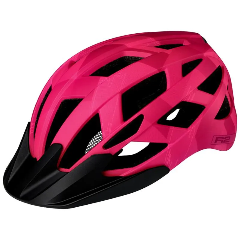 Přilba R2 Lumen Junior - velikost S (52-55 cm), růžová mat - 2