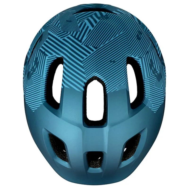 Přilba R2 Pulse ATH40 - dětské, petrol-světle modrá metalická mat - 3