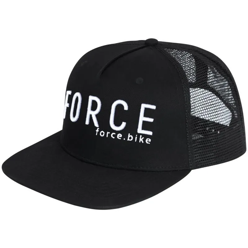 Kšiltovka Force Trucker Logo 3D - černá-bílá - 2